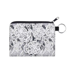 Load image into Gallery viewer, Mini Pouch - Lace Black Grey
