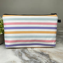 Load image into Gallery viewer, Pouch - Spring Stripes
