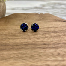 Load image into Gallery viewer, Druzy Stud Earrings - 8mm - #32
