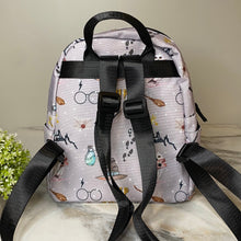 Load image into Gallery viewer, Mini Backpack - Magic on Grey
