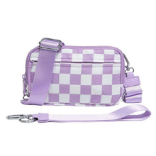 Load image into Gallery viewer, Remi - Nylon Crossbody Checkered - PREORDER
