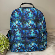 Load image into Gallery viewer, Mini Backpack - Blue Dinosaur
