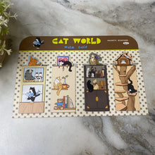 Load image into Gallery viewer, Bookmark - Magnetic, Cat World Cabin
