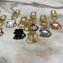 Load image into Gallery viewer, Keychain - Cat Charm #2

