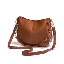 Load image into Gallery viewer, Rachael Crossbody Purse - Faux Leather Strap
