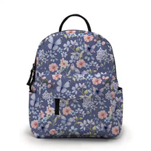 Load image into Gallery viewer, Mini Backpack - Periwinkle Butterfly
