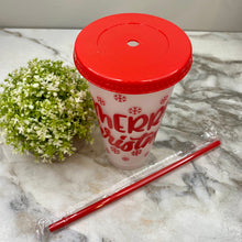 Load image into Gallery viewer, Plastic Tumbler - Christmas - Clear #5
