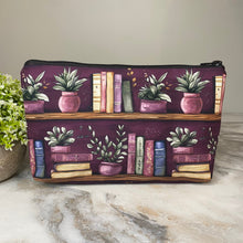 Load image into Gallery viewer, Pouch - Bookshelf, Eggplant
