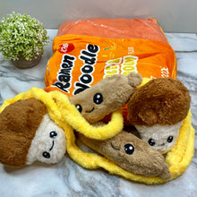 Load image into Gallery viewer, Stuffed Bag of Ramen Toy - Orange
