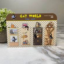 Load image into Gallery viewer, Bookmark - Magnetic, Cat World Cabin
