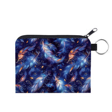 Load image into Gallery viewer, Mini Pouch - Feather Blue Galaxy
