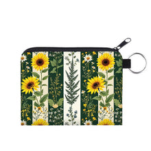 Load image into Gallery viewer, Mini Pouch - Sunflower Green Stripe
