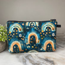 Load image into Gallery viewer, Pouch - Blue Bronze Rainbow
