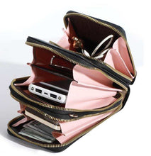 Load image into Gallery viewer, Ivy Crossbody Wallet + Purse - Black
