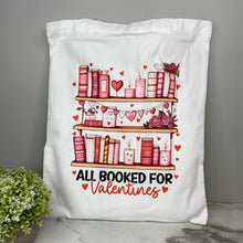 Load image into Gallery viewer, Tote Bag - Valentine’s Day - All Booked
