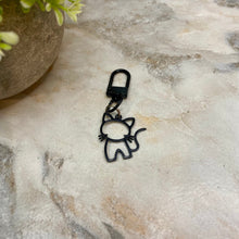 Load image into Gallery viewer, Keychain - Cat Outline
