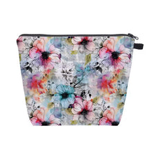 Load image into Gallery viewer, Pouch XL - Music Watercolor Floral
