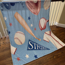 Load image into Gallery viewer, Blanket - Baseball, Let’s Play Ball - PREORDER
