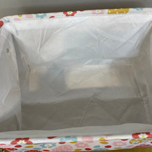 Load image into Gallery viewer, Pop Up Canvas Basket - Easter - Flowers &amp; Eggs
