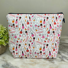 Load image into Gallery viewer, Pouch XL - Nails Manicure Makeup White
