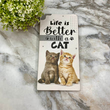 Load image into Gallery viewer, Sticky Note Booklet Set - Life Is Better Cat
