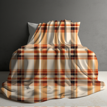 Load image into Gallery viewer, Blanket - Halloween - Plaid #2 - PREORDER
