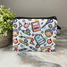 Load image into Gallery viewer, Mini Pouch - Teacher School Happy Things
