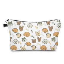 Load image into Gallery viewer, Pouch - Dog, Paw Prints &amp; Dog Faces
