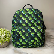 Load image into Gallery viewer, Mini Backpack - Green Dragon Scales
