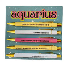 Load image into Gallery viewer, Pen Set - Aquarius
