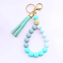 Load image into Gallery viewer, Silicone Bracelet Keychain - Solids - PREORDER 5/6-5/9
