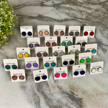 Load image into Gallery viewer, Druzy Stud Earrings - 12mm Mix
