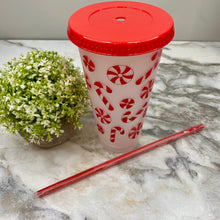 Load image into Gallery viewer, Plastic Tumbler - Christmas - Clear #1
