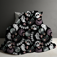 Load image into Gallery viewer, Blanket - Halloween - Poison Ghosts - PREORDER
