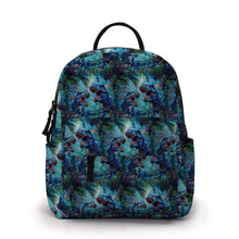 Load image into Gallery viewer, Mini Backpack - Blue Dinosaur

