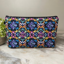 Load image into Gallery viewer, Pouch - Bold Purple Orange Pink Tie Dye
