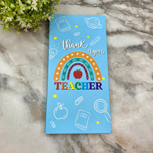 Load image into Gallery viewer, Sticky Note Booklet Set - Thank you Teacher - PREORDER 6/21-6/24
