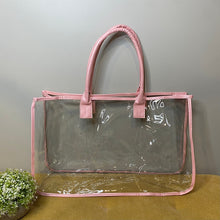 Load image into Gallery viewer, Tote Bag Clear - Color Trim
