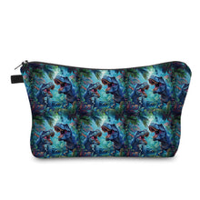Load image into Gallery viewer, Pouch - Blue Dinosaur

