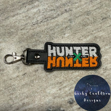 Load image into Gallery viewer, HunterXHunter Embroidered Keychain
