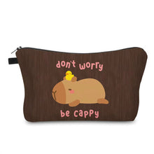 Load image into Gallery viewer, Pouch - Capy, Don’t Worry Be Capy
