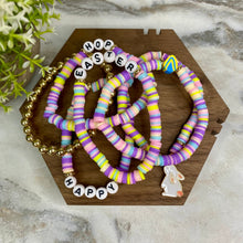 Load image into Gallery viewer, Bracelet - Clay + Bead - Easter Pastel Mix
