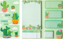 Load image into Gallery viewer, Sticky Note Booklet Set - Cactus Grow

