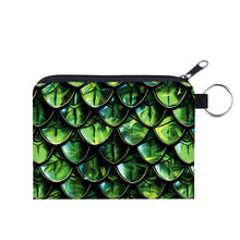 Load image into Gallery viewer, Mini Pouch - Green Dragon Scales
