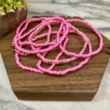 Load image into Gallery viewer, Bracelet - Tiny Bead - Pink Mix
