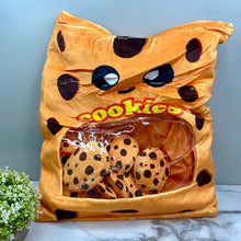 Load image into Gallery viewer, Stuffed Bag of Cookies Toy - Orange
