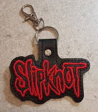 Load image into Gallery viewer, Slipknot Embroidered Keychain
