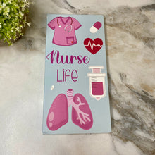 Load image into Gallery viewer, Sticky Note Booklet Set - Nurse Pink
