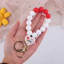 Load image into Gallery viewer, Silicone Bracelet Keychain - Teacher &amp; Nursing - PREORDER 5/6-5/9
