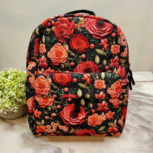 Load image into Gallery viewer, Mini Backpack - Embroidery Rose Floral
